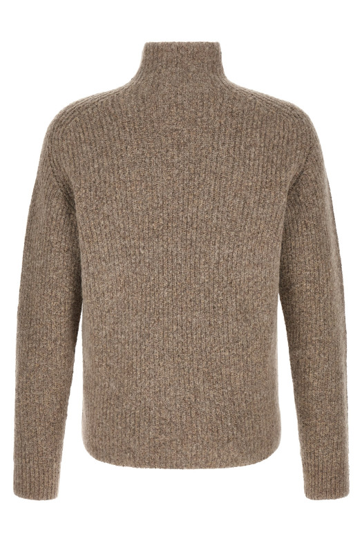 Ribbed sweater Beige