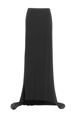 Асиметрична довга спідниця, чорна MAGDA BUTRYM 240423BLACK