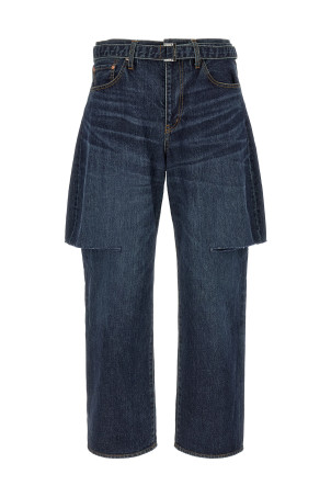 Cut-out jeans Blue