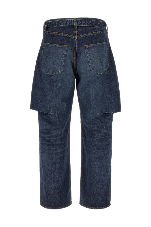 Cut-out jeans Blue
