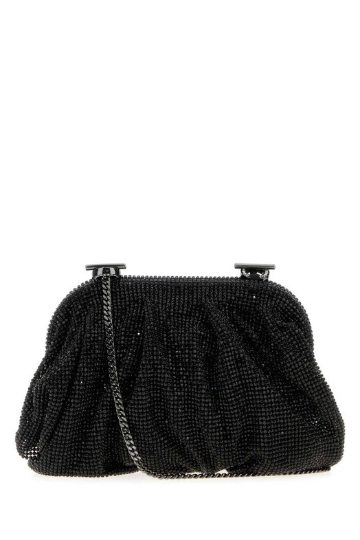 Embellished fabric small Venus clutch BENEDETTA BRUZZICHES (0011013)