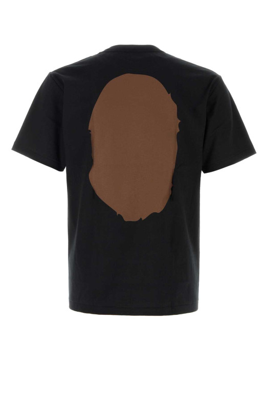 Black cotton Big Ape Head t-shirt Black BAPE (001TEM301002M)