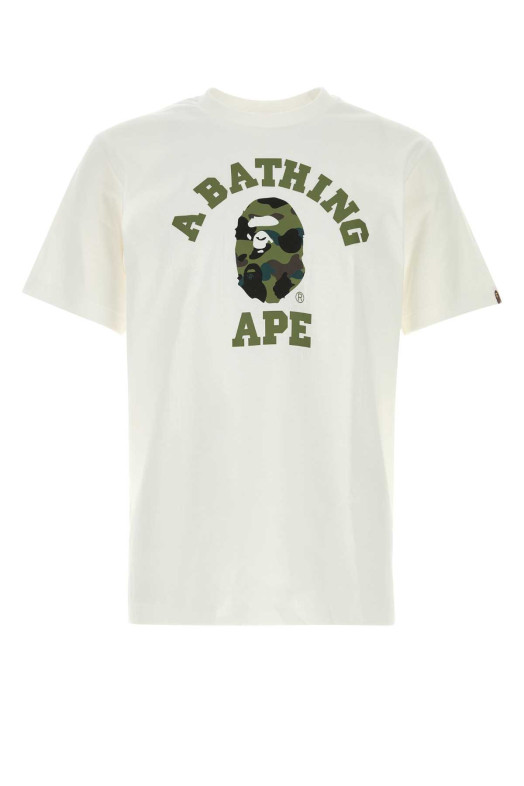 White cotton 1st Camo t-shirt BAPE (001TEM301013M)
