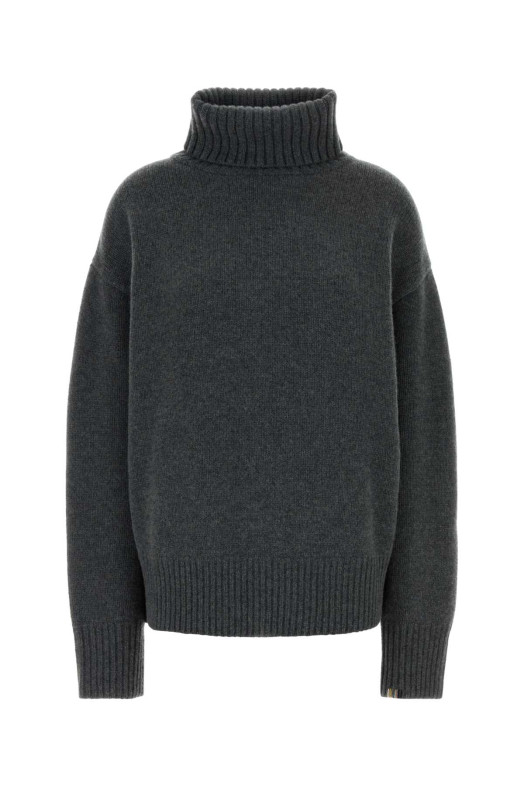 Dark grey cashmere nÂ°20 sweater EXTREME CASHMERE (02009801FE01)