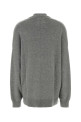 Grey stretch cashmere blend nÂ°24 oversize cardigan EXTREME CASHMERE (02420901TU02)