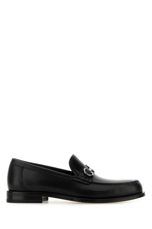 Black leather Teatro loafers Black SALVATORE FERRAGAMO (02A3777895692E)