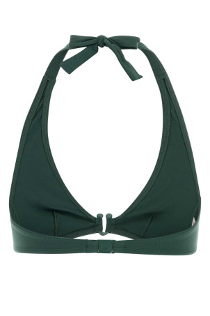 Dark green stretch nylon Noctambule bikini top ERES (032627)