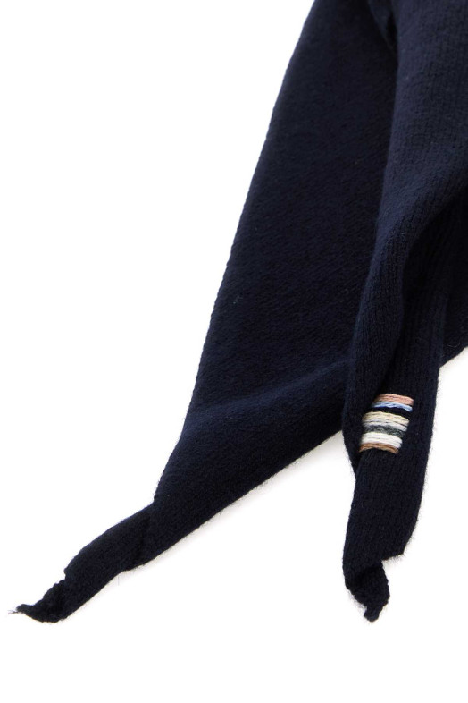 Бандана з еластичної суміші кашеміру темно-синього кольору Blue EXTREME CASHMERE (03500101FE10)