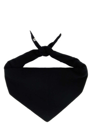 Black stretch cashmere blend bandana EXTREME CASHMERE (03517401TU10)