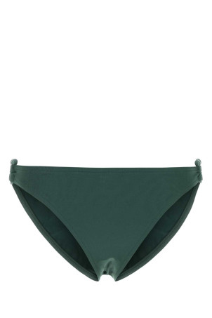 Dark green stretch nylon Clutch bikini bottom ERES (042631)