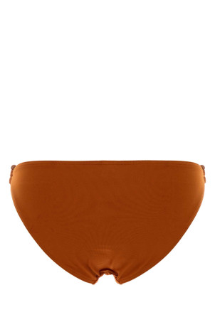 Orange stretch nylon Clutch bikini bottom ERES (042631)