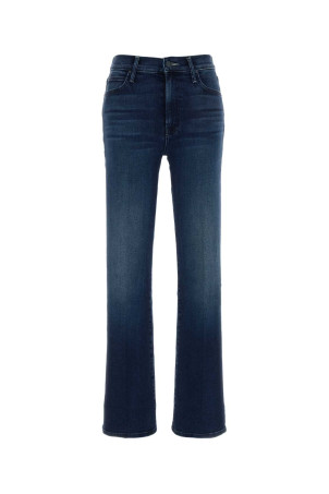 Blue denim The Kick It jeans MOTHER (100051156HCM)