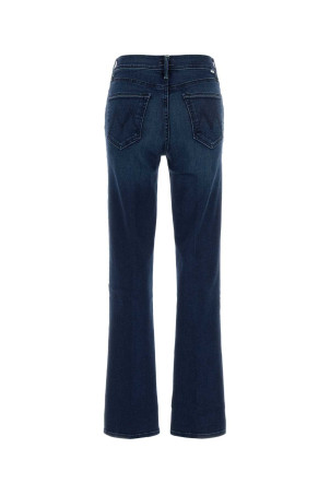 Blue denim The Kick It jeans MOTHER (100051156HCM)