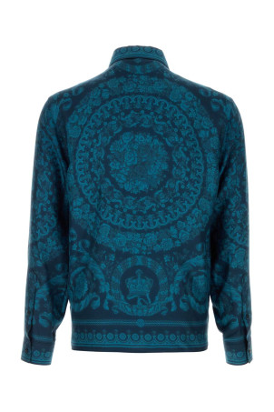 Printed twill shirt VERSACE (10217151A13557)