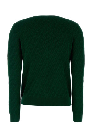 Green stretch viscose blend cardigan VERSACE (10230141A15978)