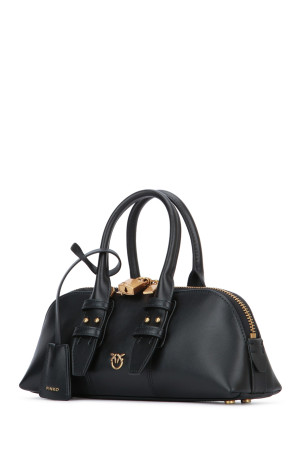BOWLING BAG BAGUETTE VITELLO PINKO (105334A0QO)