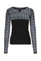 Футболка «Скрипаль» з ребристою фактурою від PINKO (106472A362)