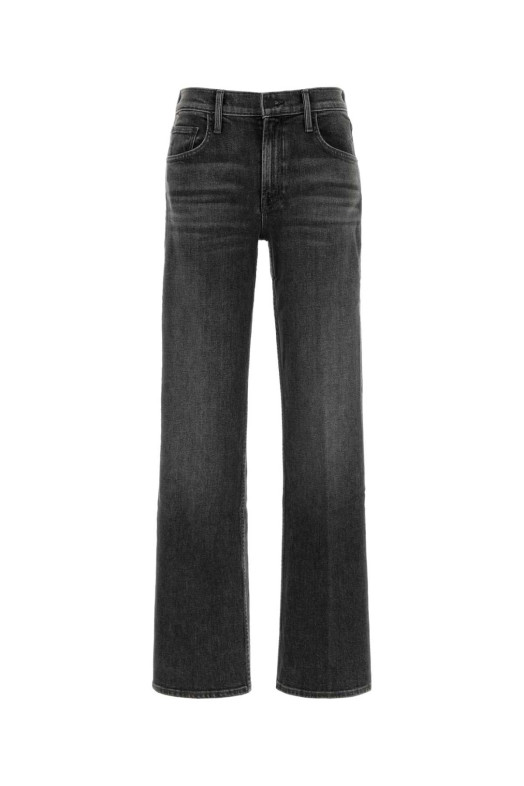 Black stretch denim The Brookie jeans MOTHER (108951800)