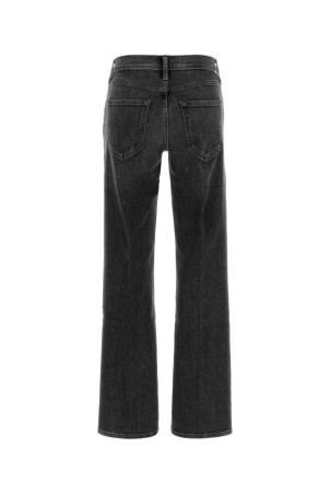 Black stretch denim The Brookie jeans MOTHER (108951800)