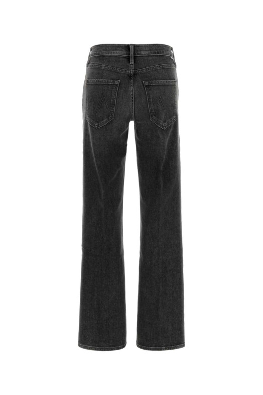 Black stretch denim The Brookie jeans MOTHER (108951800)
