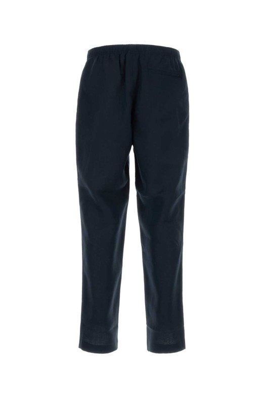 Navy blue linen Alfred pant CELLAR DOOR (110246L130)
