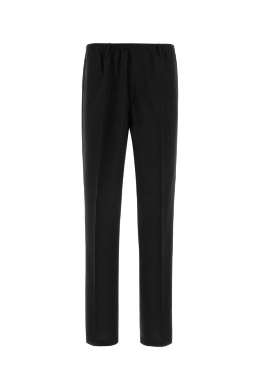 Black jersey wide-leg Alfonso pant Black CELLAR DOOR (110530BLOQ086)
