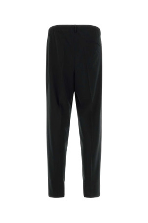 Black stretch jersey wide-leg Ezio pant Black CELLAR DOOR (110585BLW348)