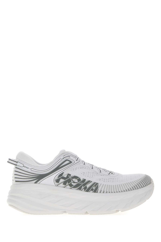 Двухцветные кроссовки Bondi 7 из ткани от HOKA ONE ONE (1110519)