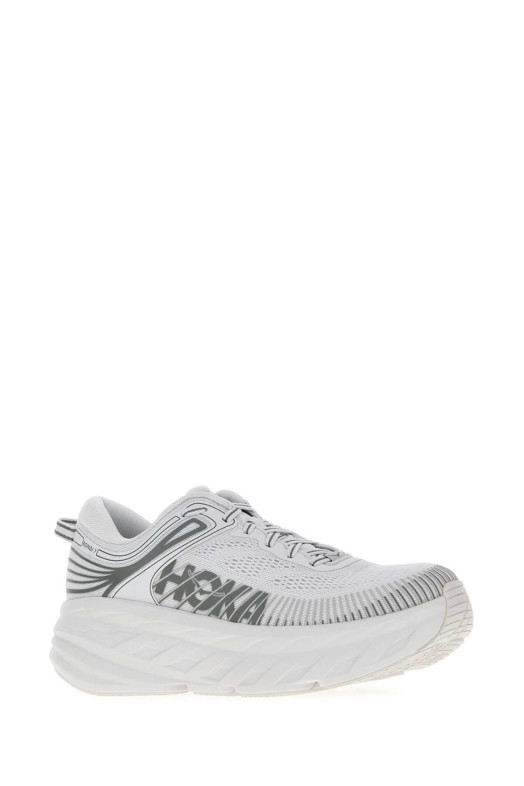 Двухцветные кроссовки Bondi 7 из ткани от HOKA ONE ONE (1110519)