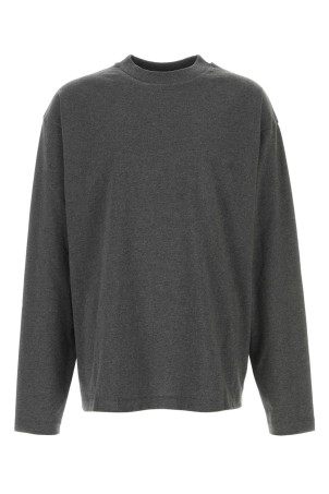 Dark grey cotton t-shirt FEAR OF GOD ESSENTIAL (125HO254201F)