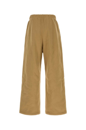 Camel cotton blend joggers Beige FEAR OF GOD ESSENTIAL (130SP268663F)