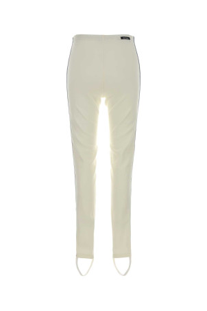 Ivory polyester leggings PRADA (132416SOOO18VX)