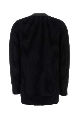 Black wool cardigan Black SALVATORE FERRAGAMO (13H299784286)