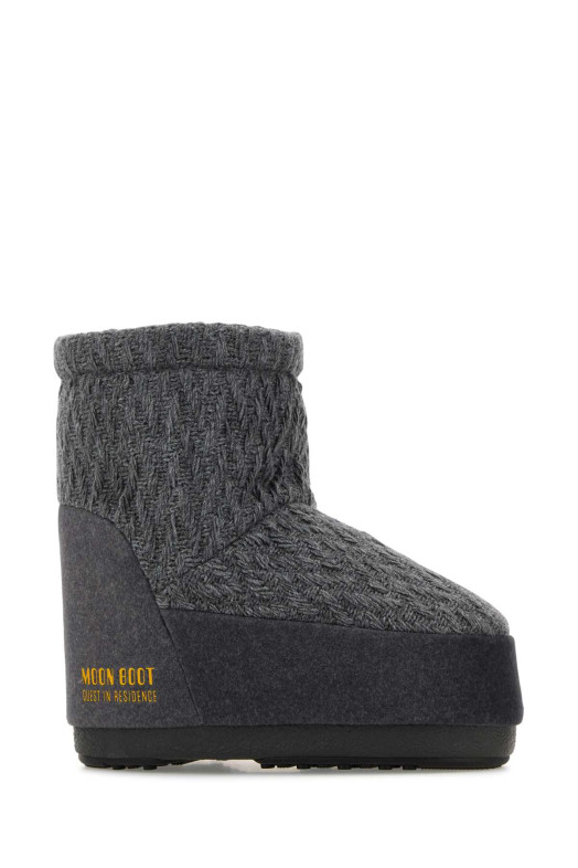 Dark grey fabric Moon Boot x Guest In Residence Icon Low ankle boots MOON BOOT (1409750)