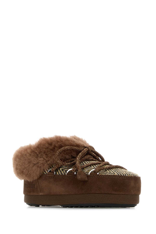 Brown fabric Moon Boot x Guest In Residence  EVX ankle boots MOON BOOT (1470120)