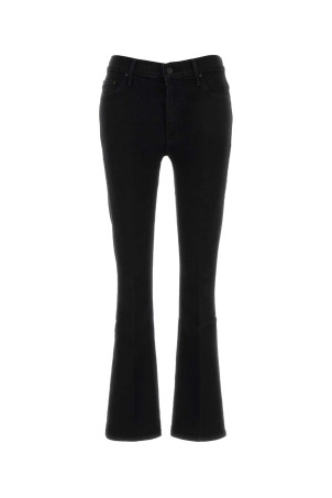 Black denim The Weekender jeans MOTHER (15851611A)