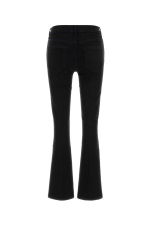 Black denim The Weekender jeans MOTHER (15851611A)