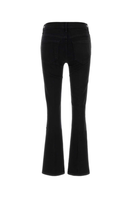 Black denim The Weekender jeans MOTHER (15851611A)