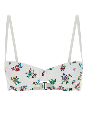 Printed stretch nylon bikini top TORY BURCH (175244)