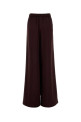 Burgundy satin wide-leg pant Red TORY BURCH (176406)