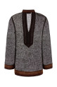 Brown linen blouse TORY BURCH (180051)