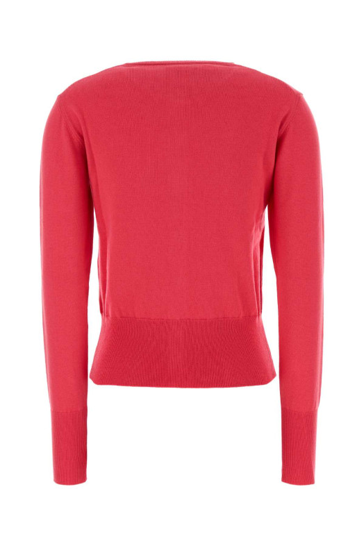 Fuchsia cotton blend Bea cardigan VIVIENNE WESTWOOD (1803002PY001V)