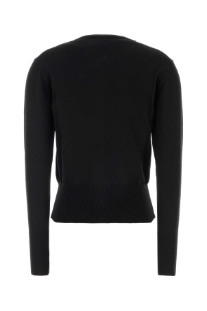 Black cotton blend Bea cardigan VIVIENNE WESTWOOD (1803002PY001V)