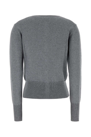 Grey cotton blend Bea cardigan VIVIENNE WESTWOOD (1803002PY001V)