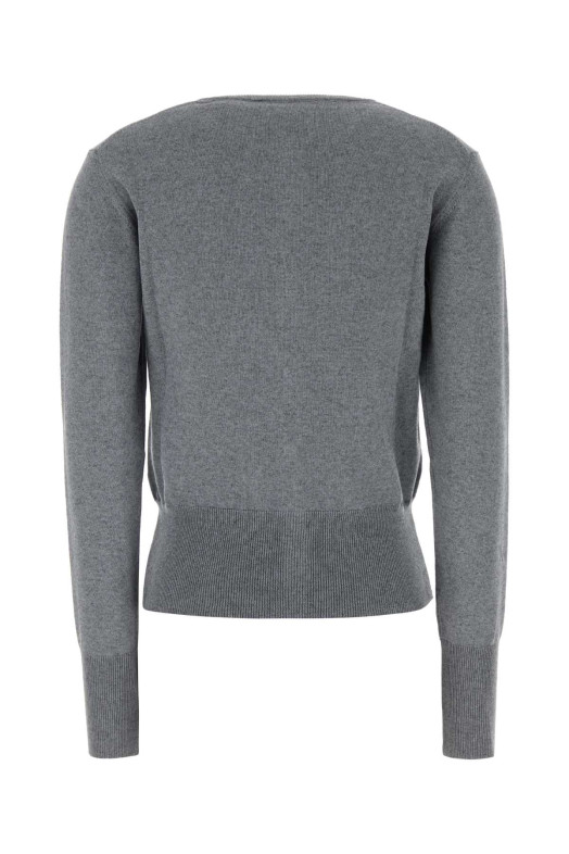 Grey cotton blend Bea cardigan VIVIENNE WESTWOOD (1803002PY001V)