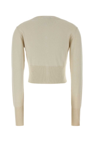 Sand cotton blend Bea cardigan VIVIENNE WESTWOOD (1803002UY001V)