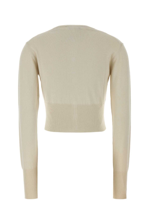 Sand cotton blend Bea cardigan VIVIENNE WESTWOOD (1803002UY001V)