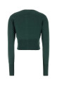 Dark green cotton blend Bea cardigan VIVIENNE WESTWOOD (1803002UY001V)