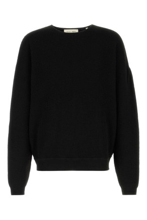 Black polyester blend sweater Black FEAR OF GOD ESSENTIAL (192HO256161F)