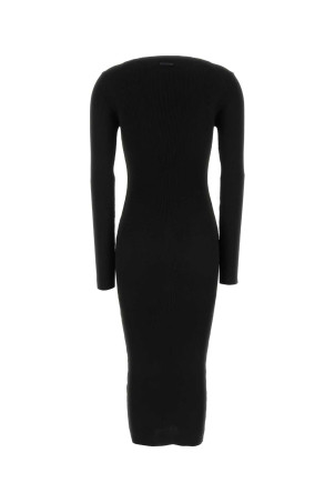 Black polyester blend dress Black FEAR OF GOD ESSENTIAL (192HO259021FW)